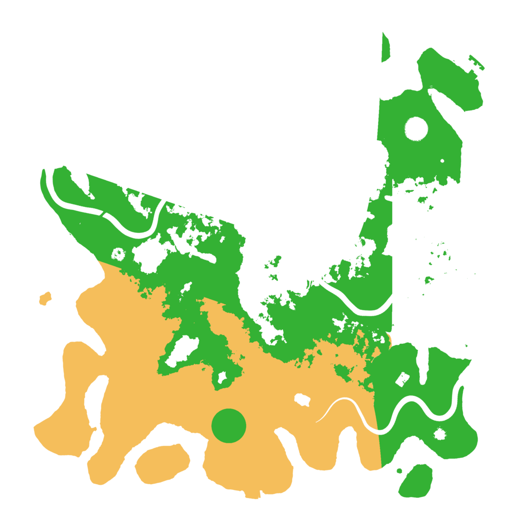 Biome Rust Map: Procedural Map, Size: 4000, Seed: 1542051602