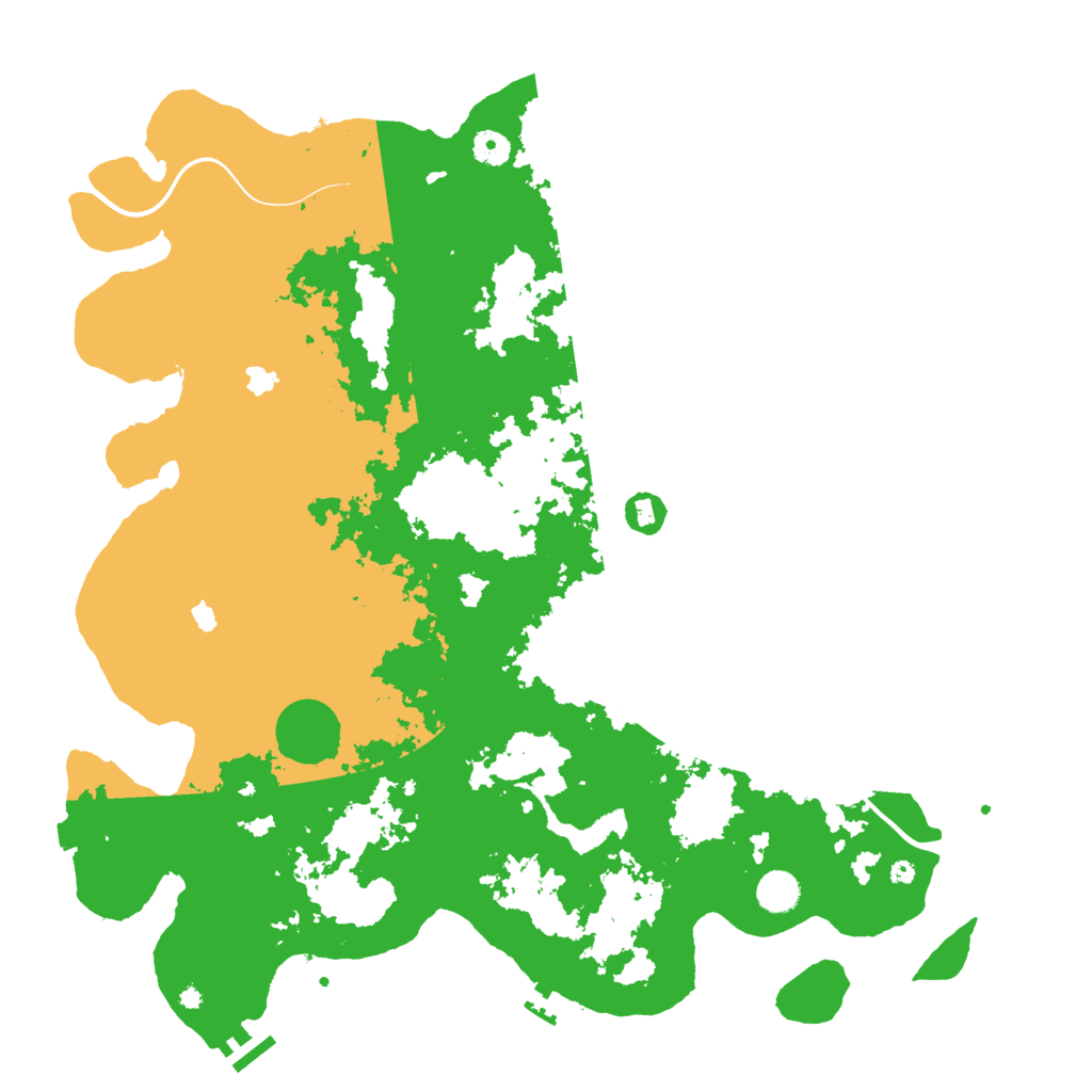 Biome Rust Map: Procedural Map, Size: 4500, Seed: 5341653