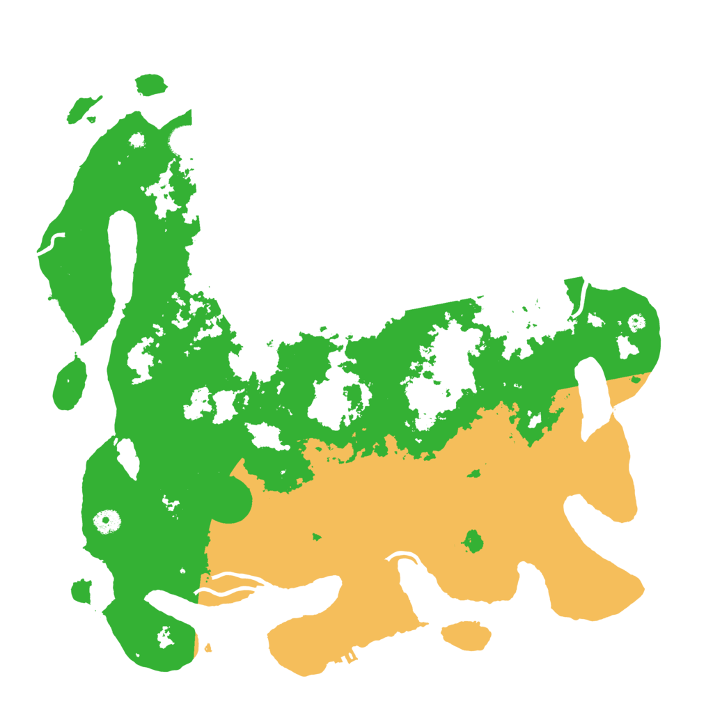 Biome Rust Map: Procedural Map, Size: 4250, Seed: 551