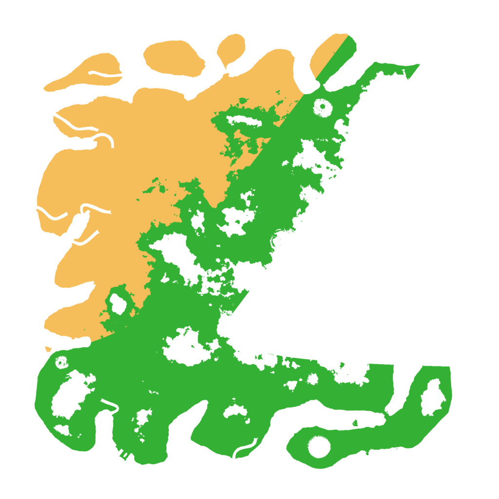 Biome Rust Map: Procedural Map, Size: 4000, Seed: 6943172