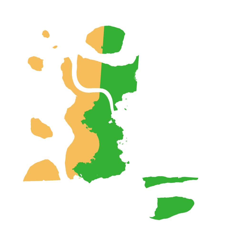 Biome Rust Map: Procedural Map, Size: 2500, Seed: 452575449