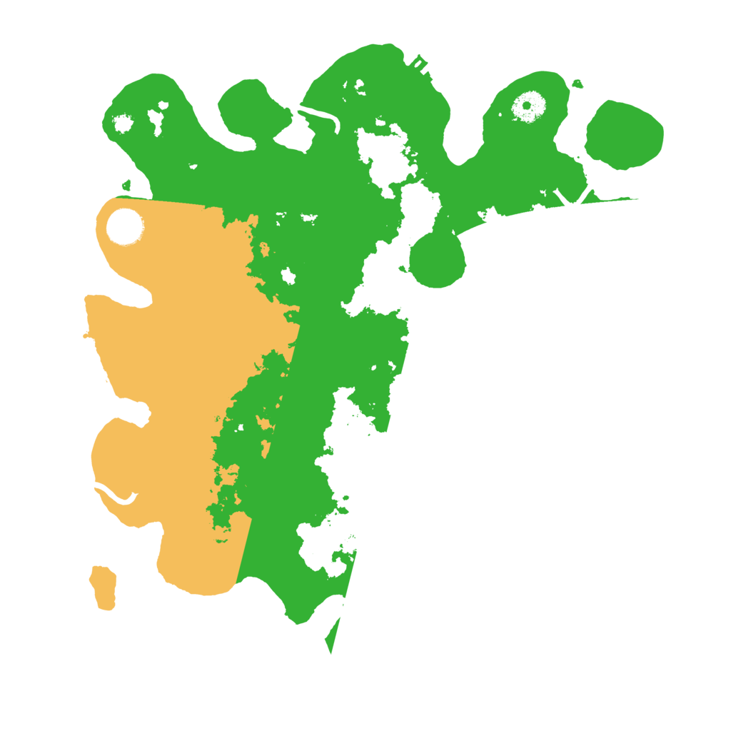 Biome Rust Map: Procedural Map, Size: 3500, Seed: 1757517996