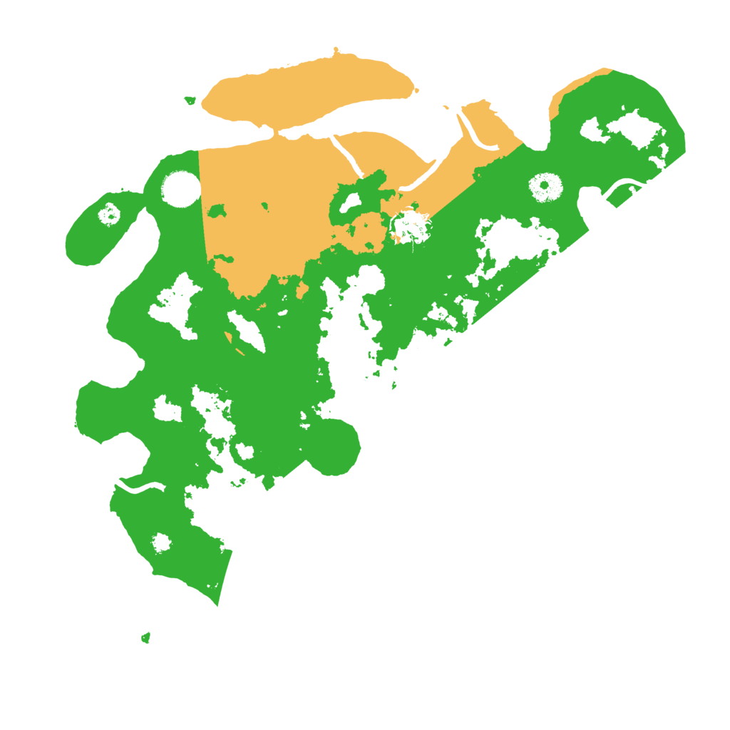 Biome Rust Map: Procedural Map, Size: 3500, Seed: 1464925487