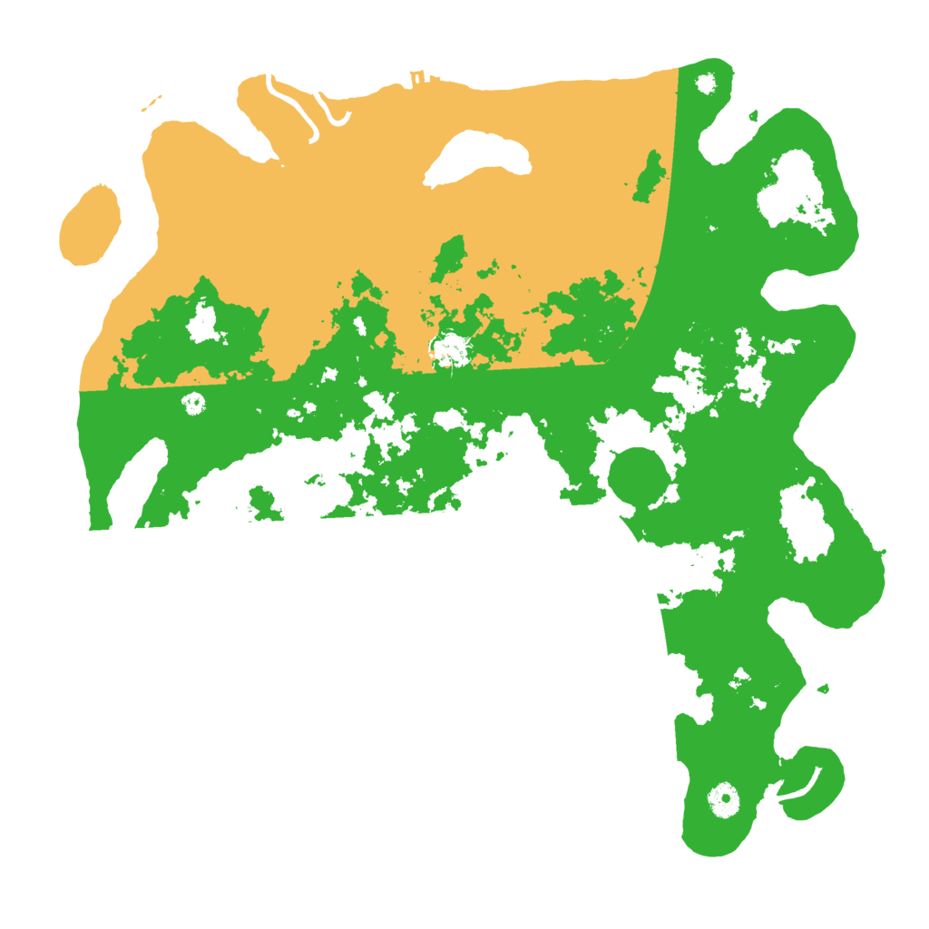 Biome Rust Map: Procedural Map, Size: 4250, Seed: 1366954050