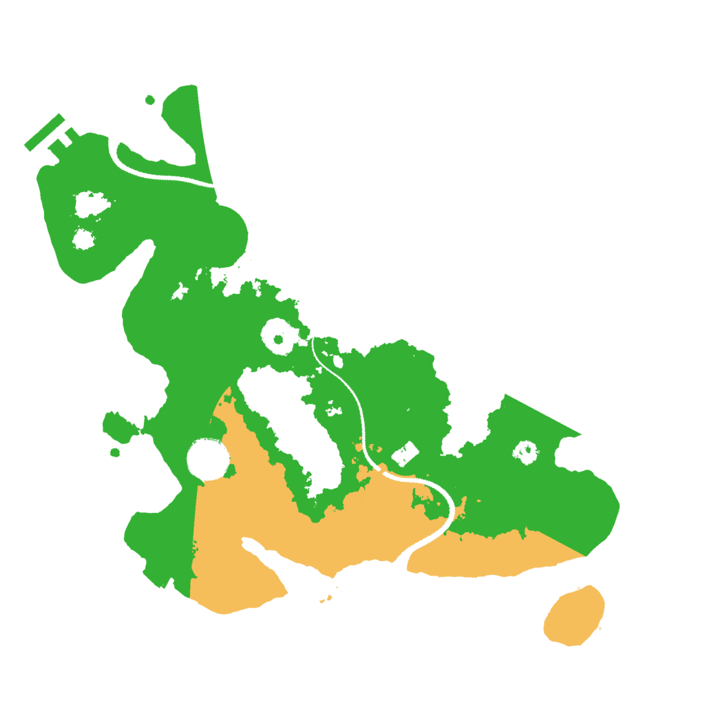 Biome Rust Map: Procedural Map, Size: 3000, Seed: 982063482