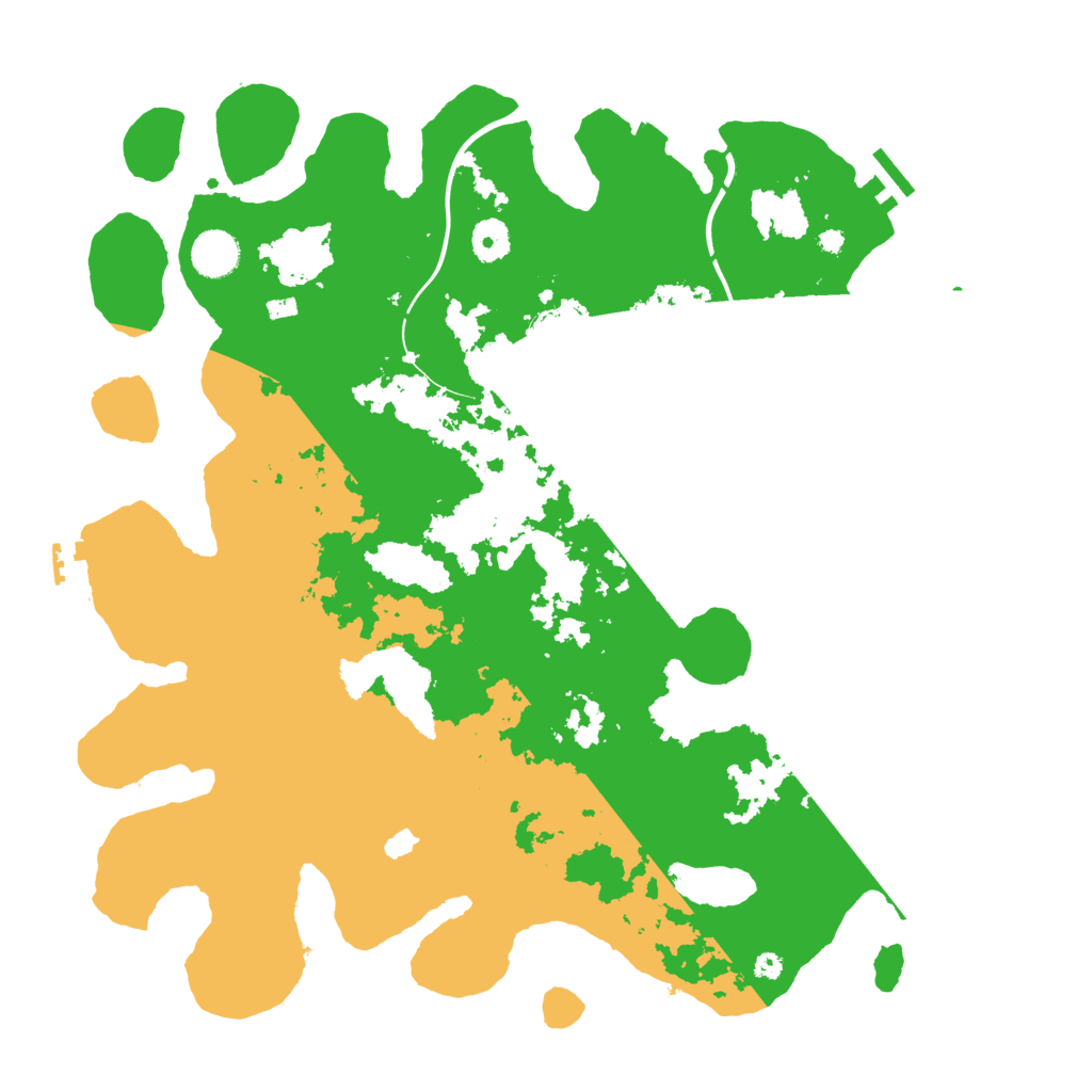 Biome Rust Map: Procedural Map, Size: 4000, Seed: 556684018
