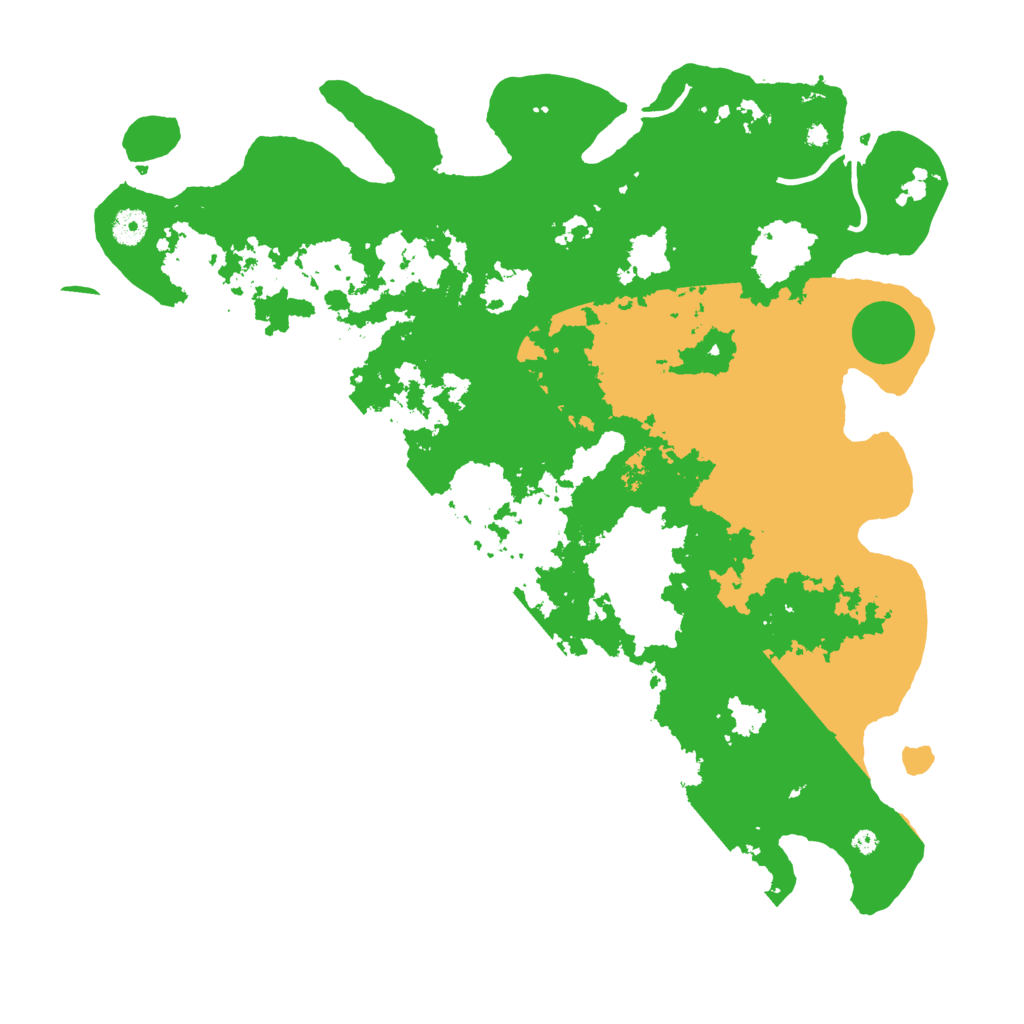 Biome Rust Map: Procedural Map, Size: 4300, Seed: 777818