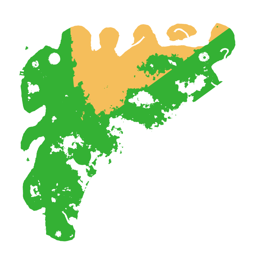 Biome Rust Map: Procedural Map, Size: 4000, Seed: 34567899