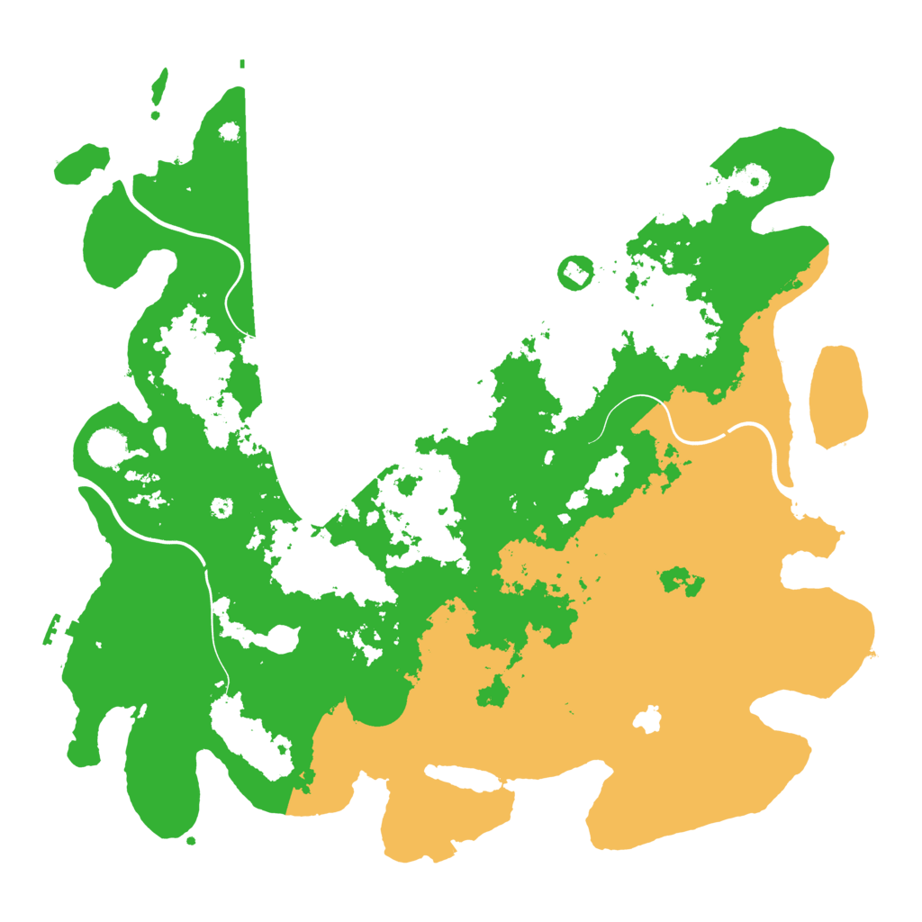 Biome Rust Map: Procedural Map, Size: 4200, Seed: 1054859419
