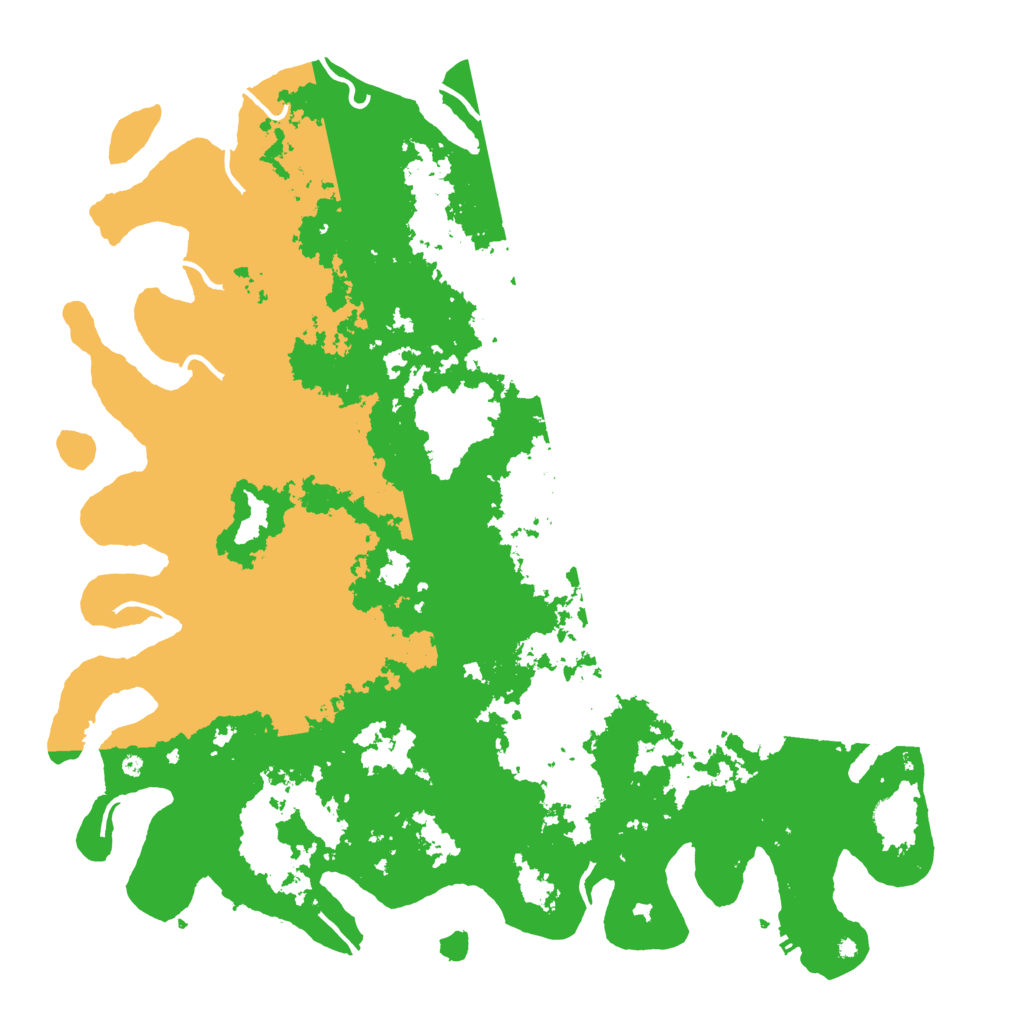 Biome Rust Map: Procedural Map, Size: 5000, Seed: 255