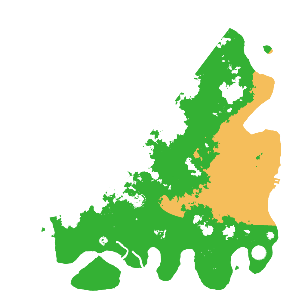 Biome Rust Map: Procedural Map, Size: 3750, Seed: 1105016812