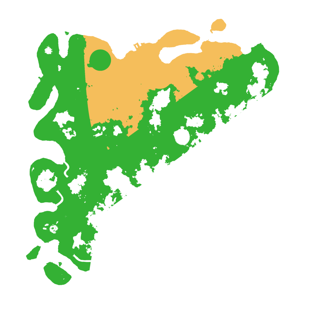 Biome Rust Map: Procedural Map, Size: 3850, Seed: 135889