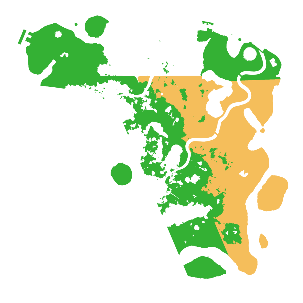 Biome Rust Map: Procedural Map, Size: 4000, Seed: 234234234