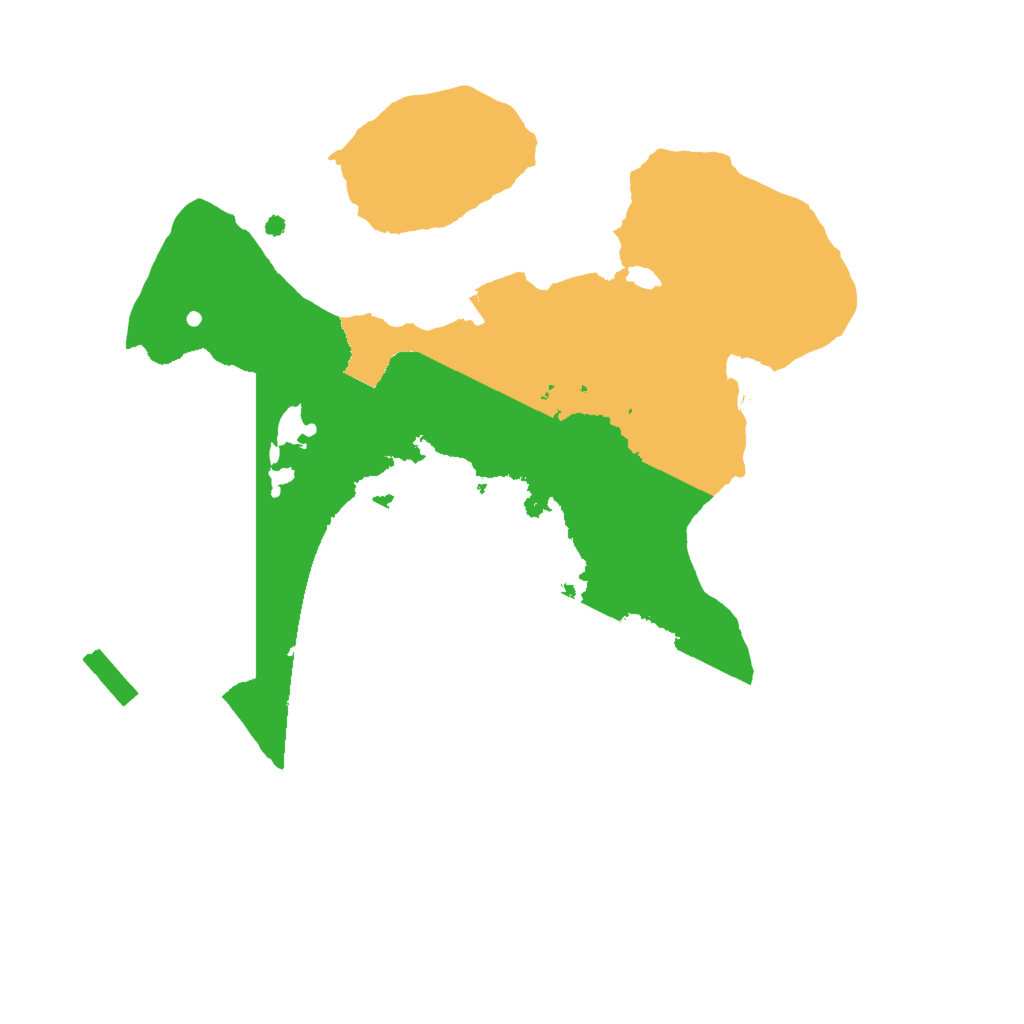 Biome Rust Map: Procedural Map, Size: 2000, Seed: 1954450647