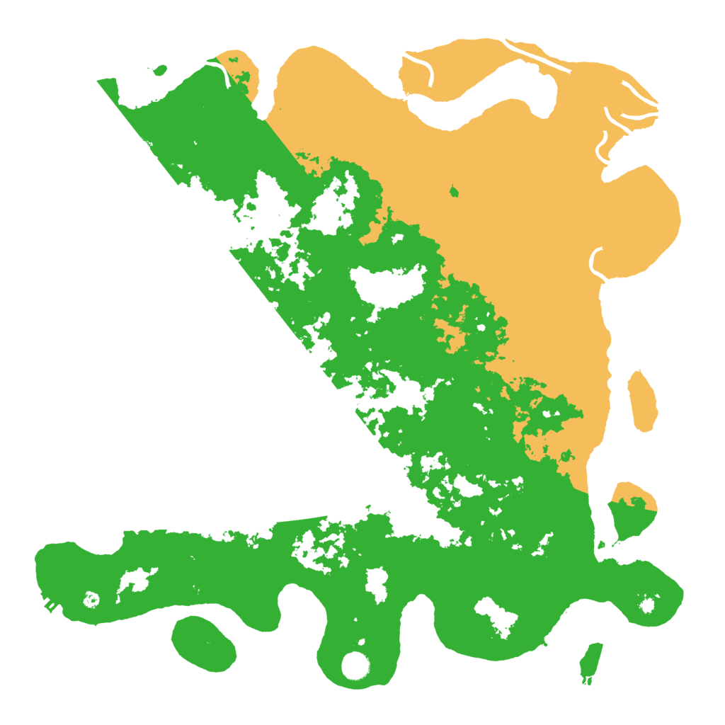 Biome Rust Map: Procedural Map, Size: 4560, Seed: 435252352