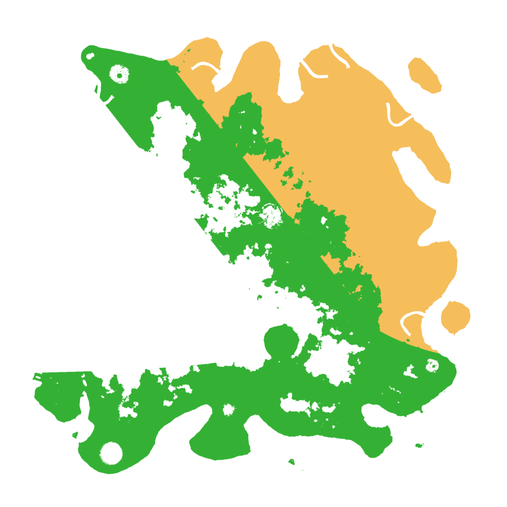 Biome Rust Map: Procedural Map, Size: 4000, Seed: 3199