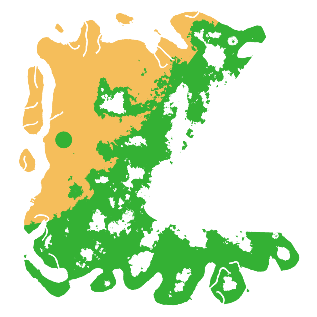 Biome Rust Map: Procedural Map, Size: 5000, Seed: 919066