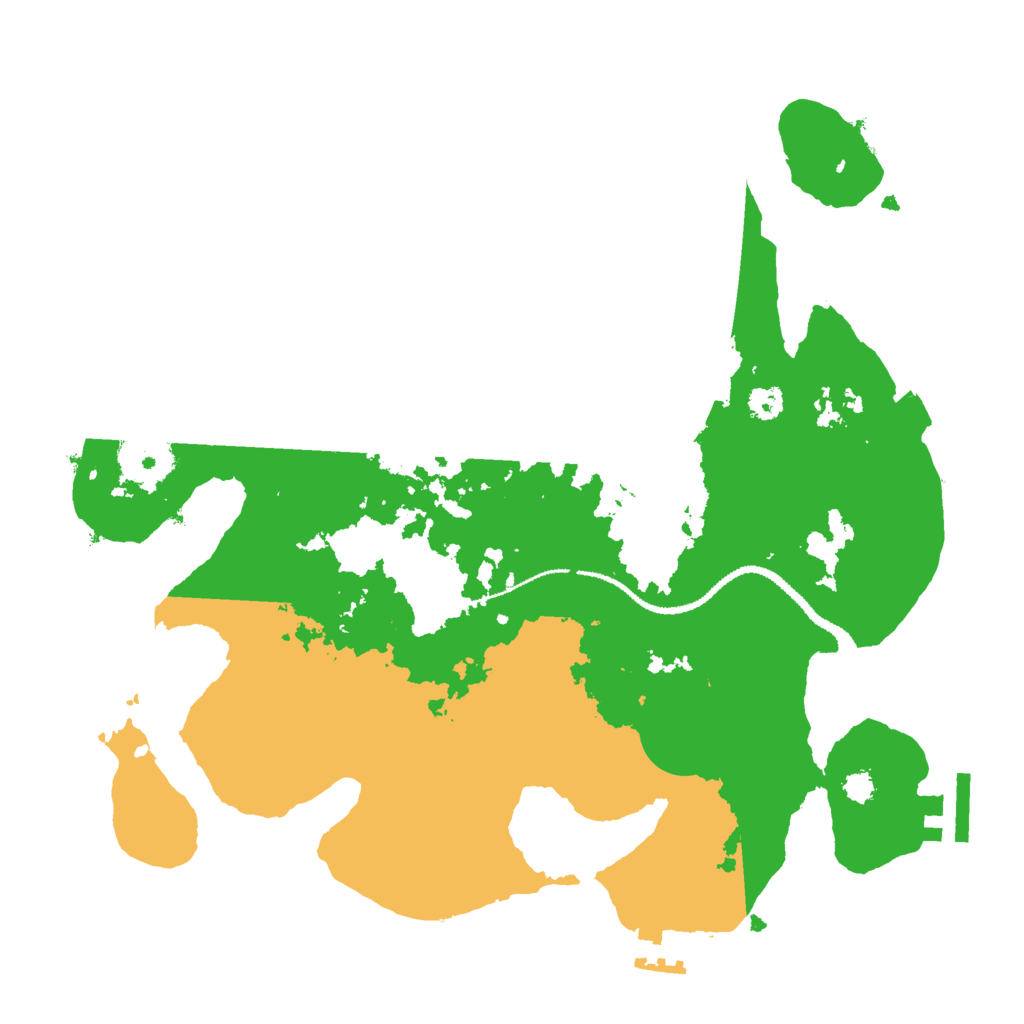 Biome Rust Map: Procedural Map, Size: 3000, Seed: 346732763