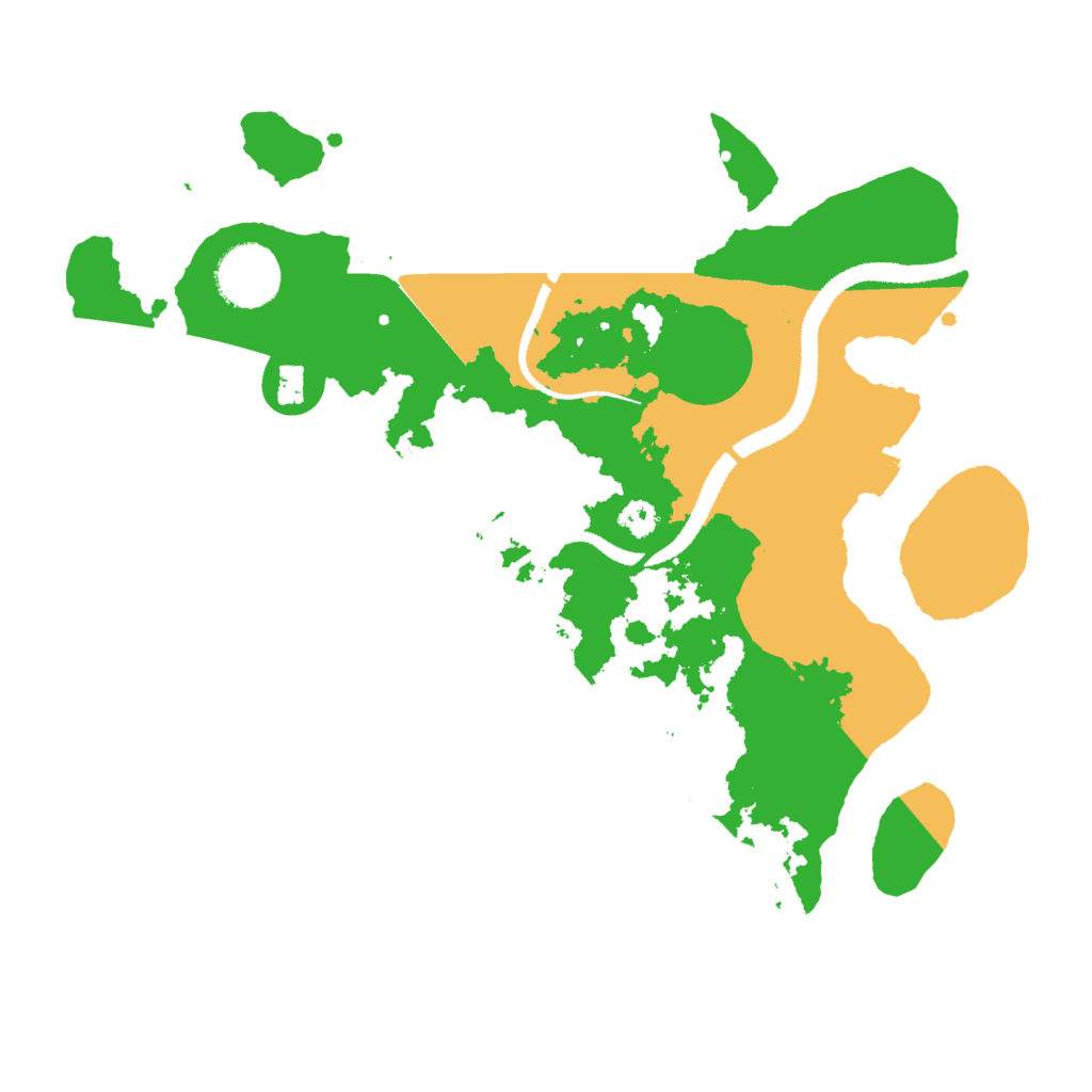 Biome Rust Map: Procedural Map, Size: 3000, Seed: 1905387155