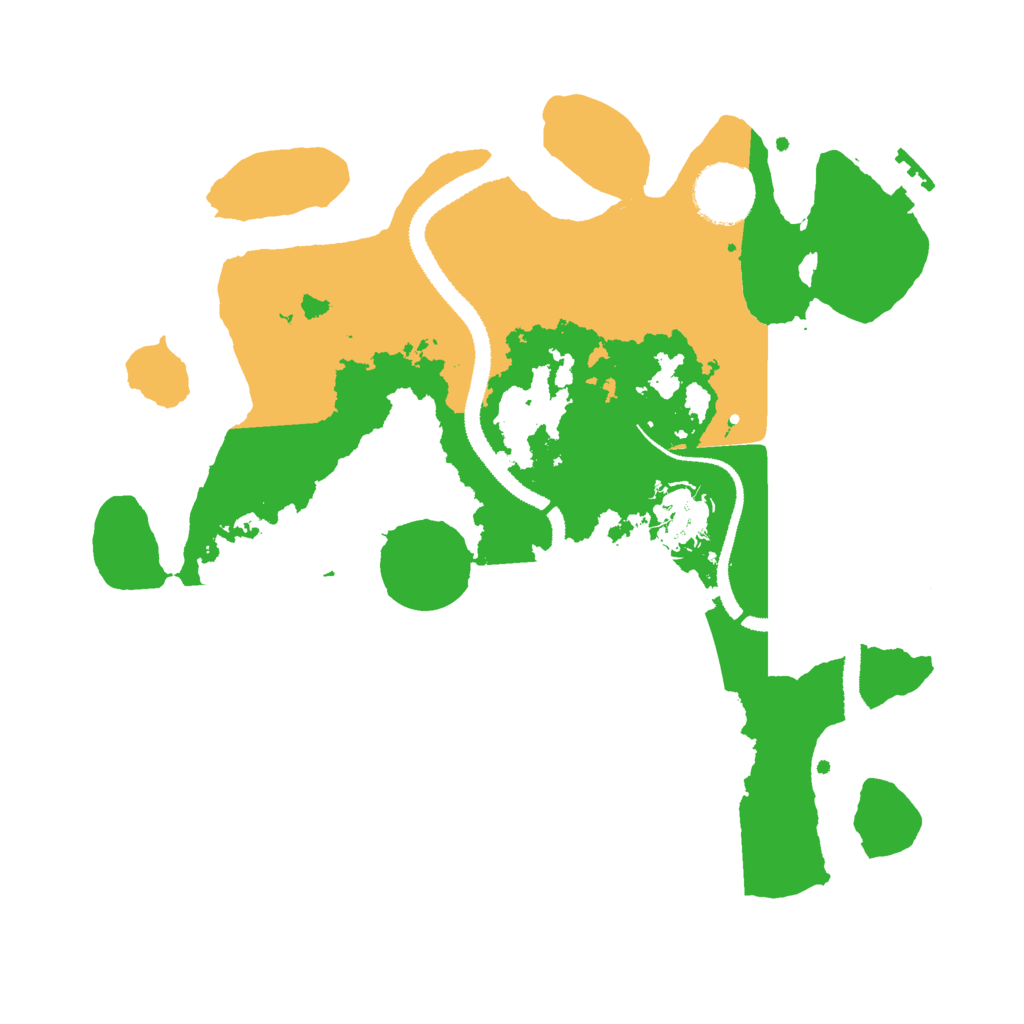 Biome Rust Map: Procedural Map, Size: 3000, Seed: 673