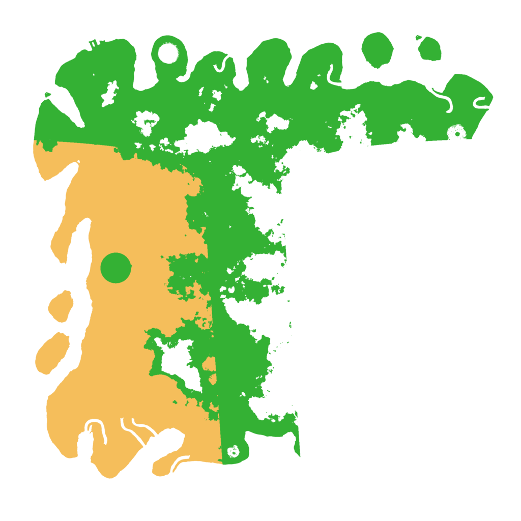 Biome Rust Map: Procedural Map, Size: 4500, Seed: 23677