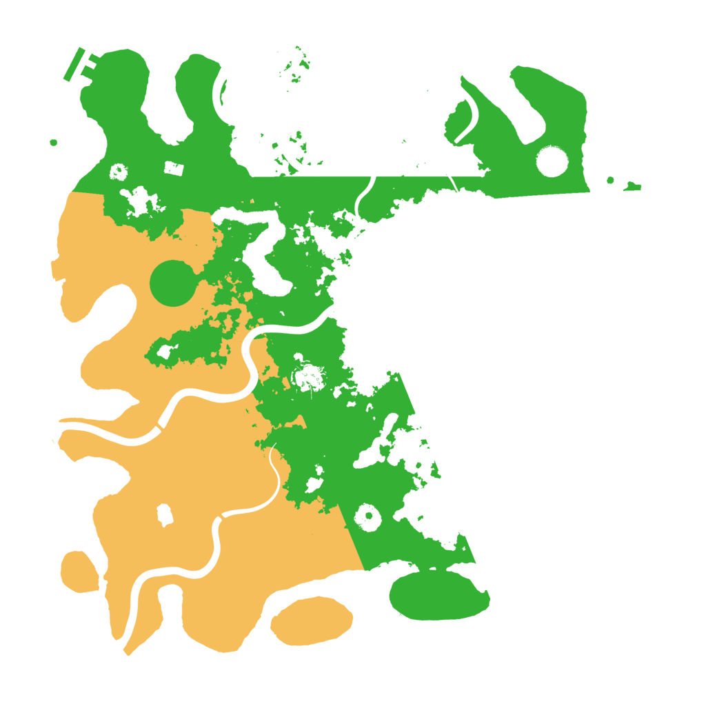 Biome Rust Map: Procedural Map, Size: 4000, Seed: 1333882604