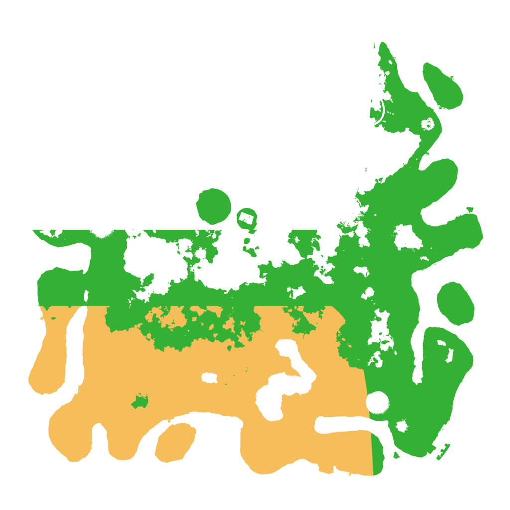 Biome Rust Map: Procedural Map, Size: 4000, Seed: 18296