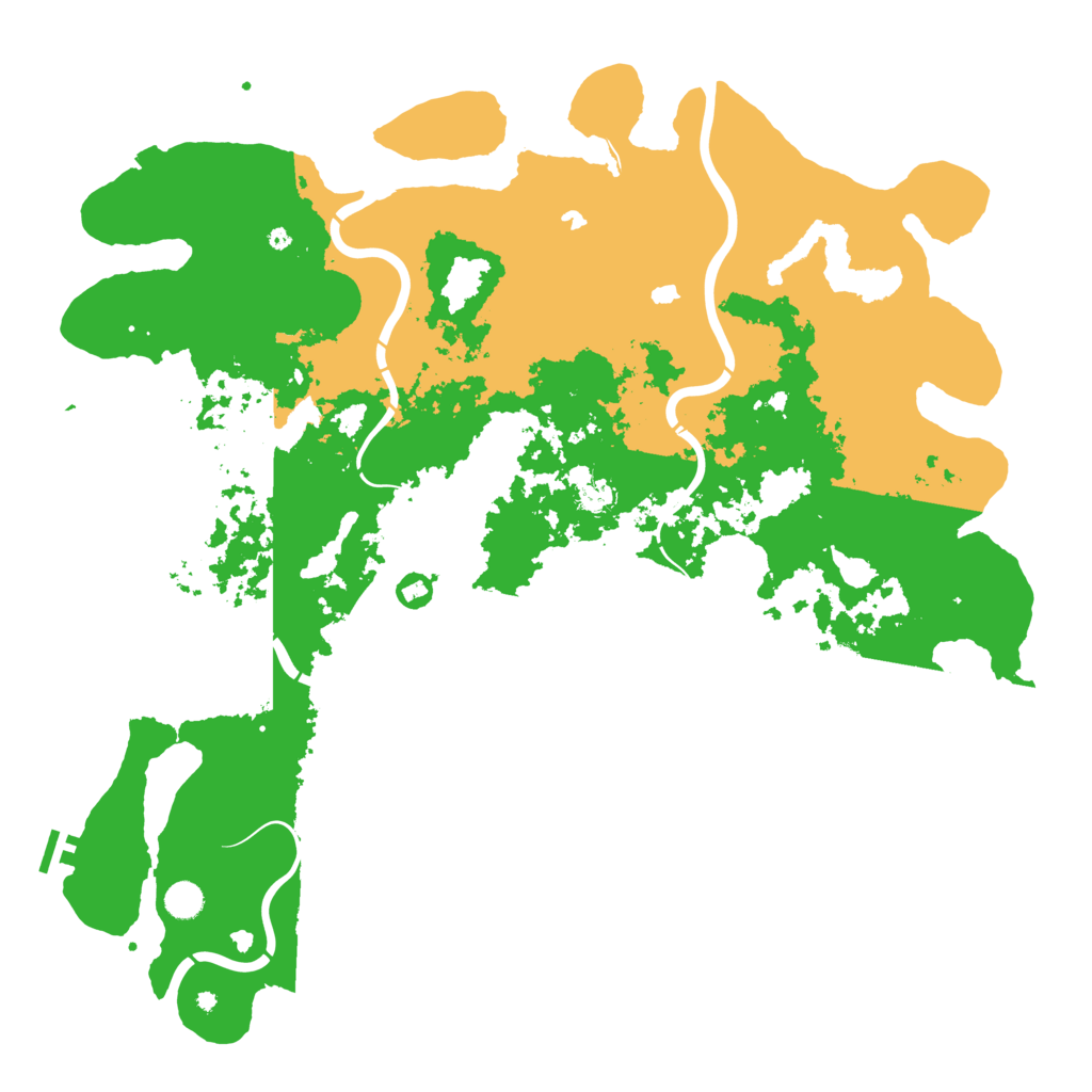 Biome Rust Map: Procedural Map, Size: 5000, Seed: 82606354