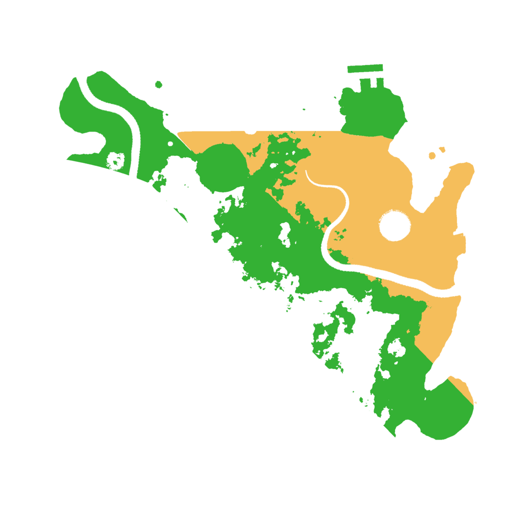 Biome Rust Map: Procedural Map, Size: 3000, Seed: 98545