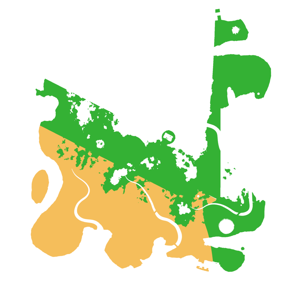 Biome Rust Map: Procedural Map, Size: 3500, Seed: 1868731027