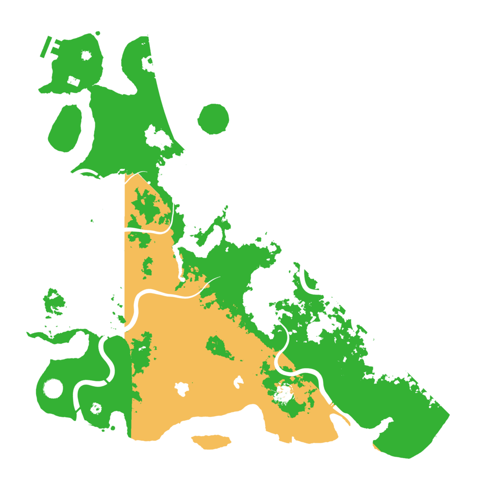 Biome Rust Map: Procedural Map, Size: 4500, Seed: 1288785