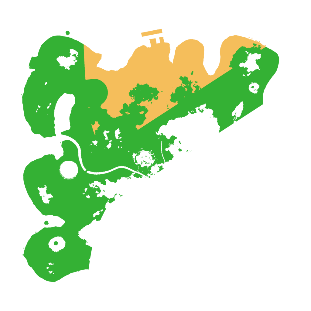 Biome Rust Map: Procedural Map, Size: 3000, Seed: 22130
