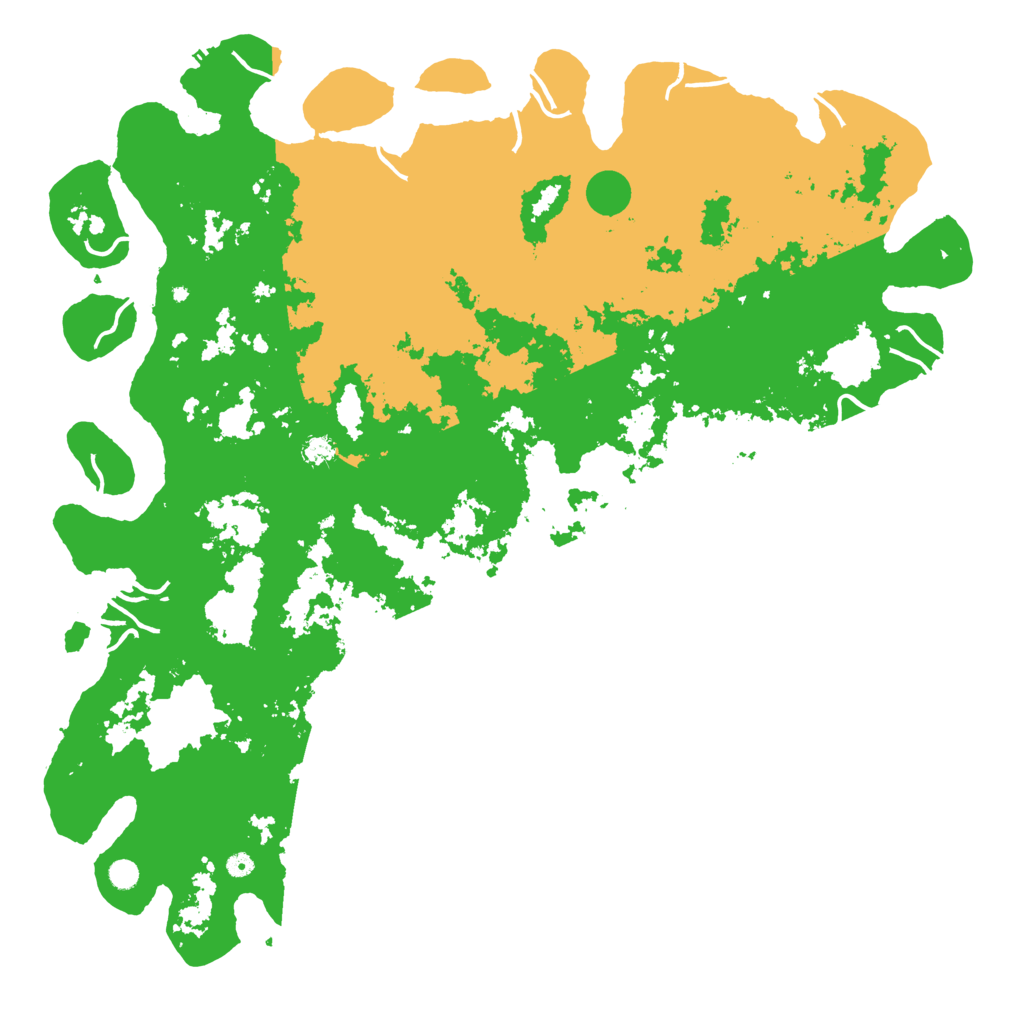 Biome Rust Map: Procedural Map, Size: 6000, Seed: 192233234