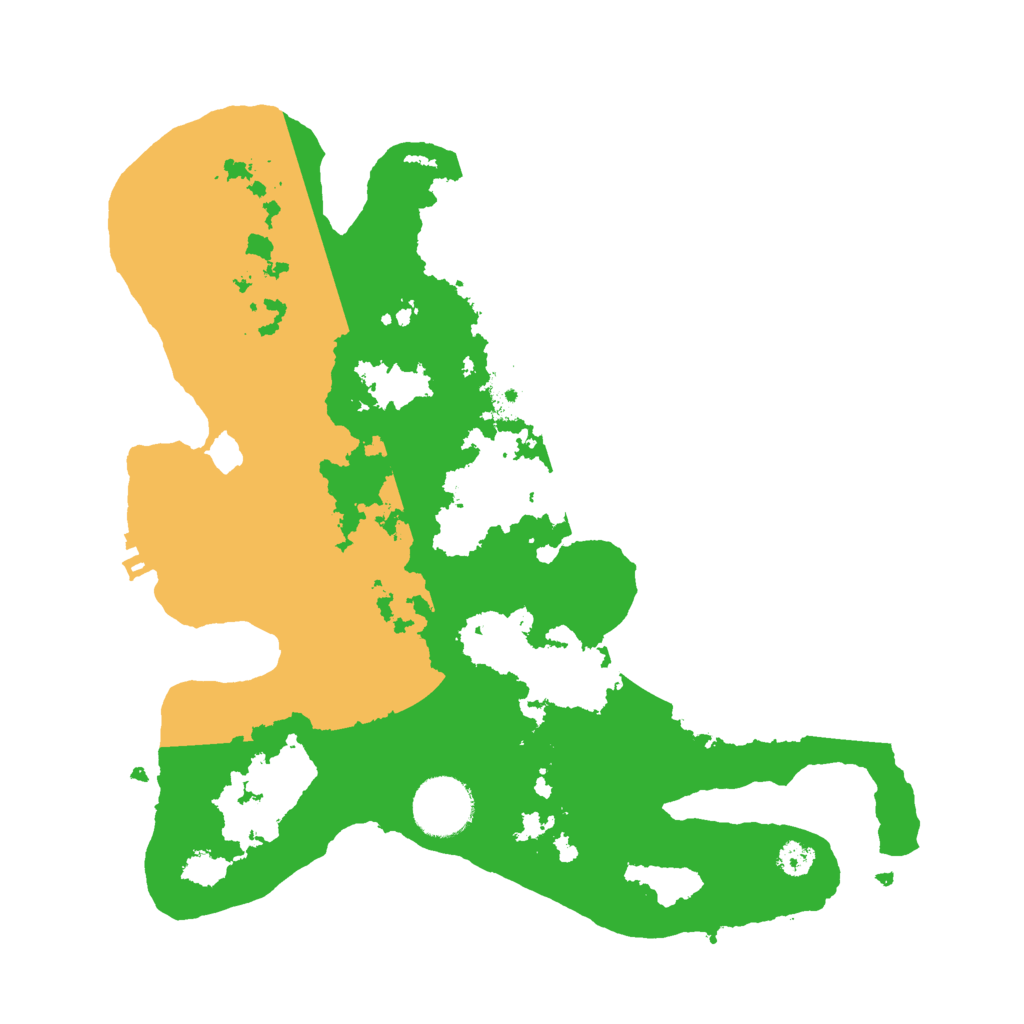 Biome Rust Map: Procedural Map, Size: 3000, Seed: 892935914