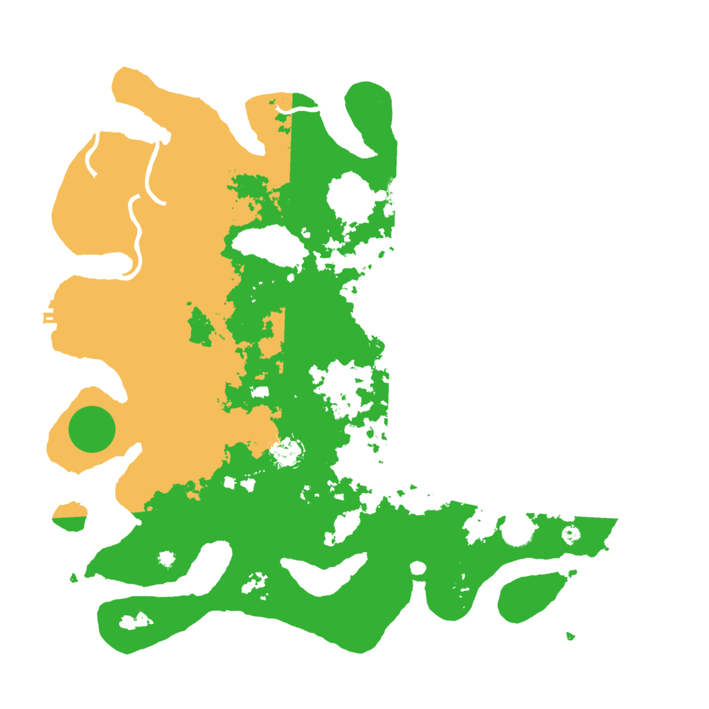 Biome Rust Map: Procedural Map, Size: 4000, Seed: 12411