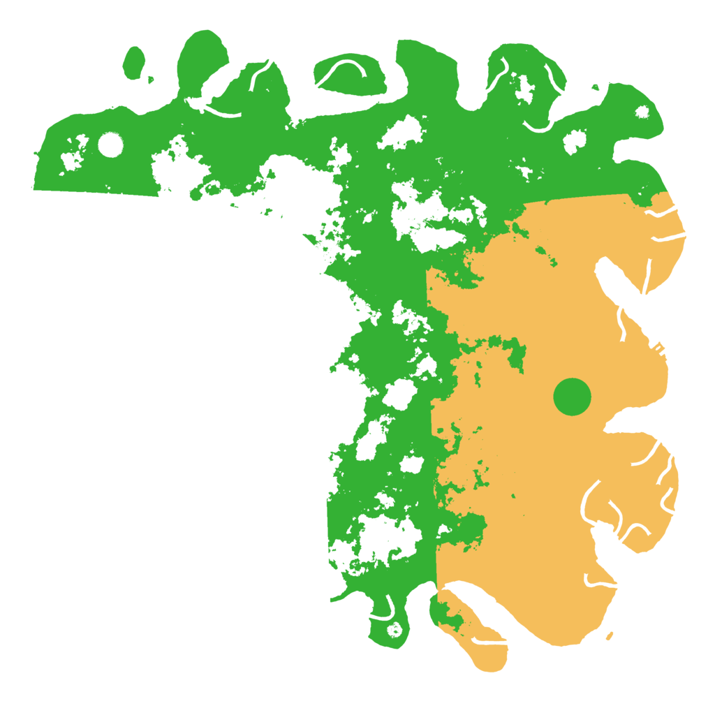 Biome Rust Map: Procedural Map, Size: 5000, Seed: 611569193