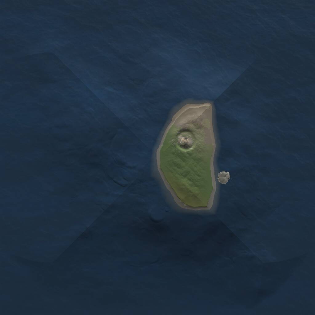 Rust Map: Procedural Map, Size: 1000, Seed: 427472019, 1 Monuments