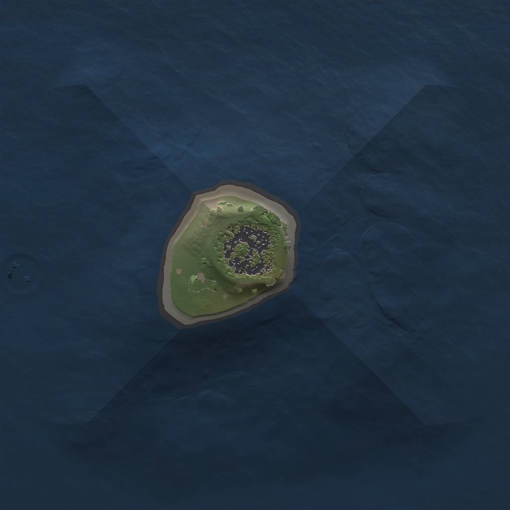 Rust Map: Procedural Map, Size: 1000, Seed: 48355339, 3 Monuments