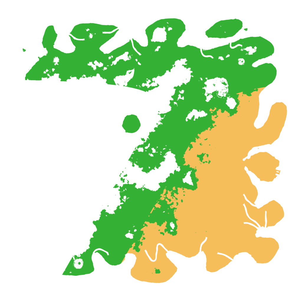 Biome Rust Map: Procedural Map, Size: 4600, Seed: 1654031535