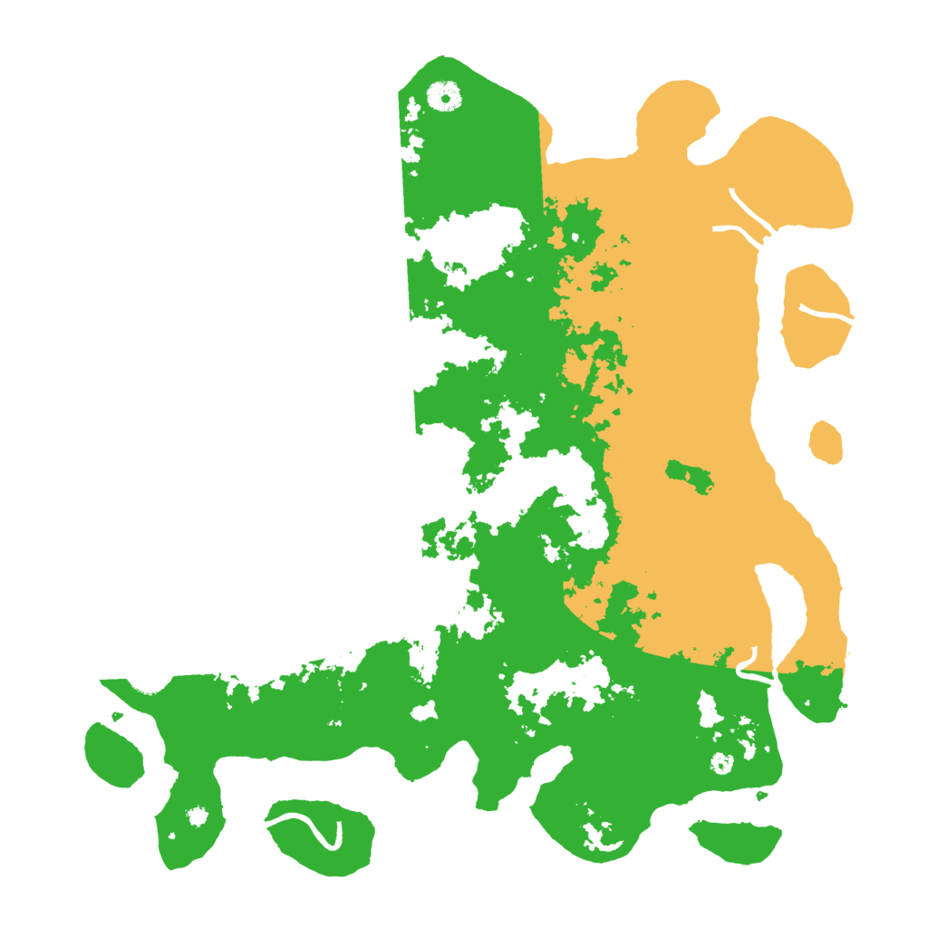 Biome Rust Map: Procedural Map, Size: 4250, Seed: 9843