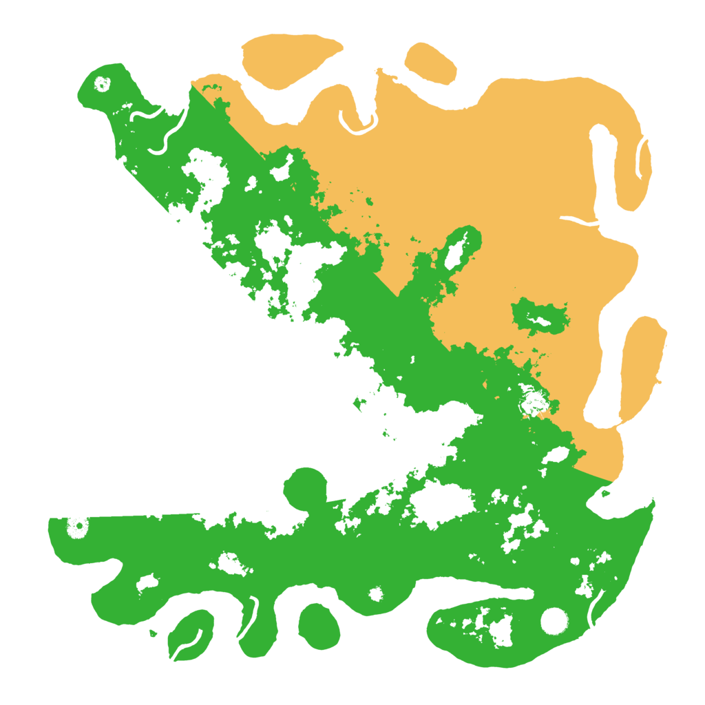 Biome Rust Map: Procedural Map, Size: 4550, Seed: 1888888888