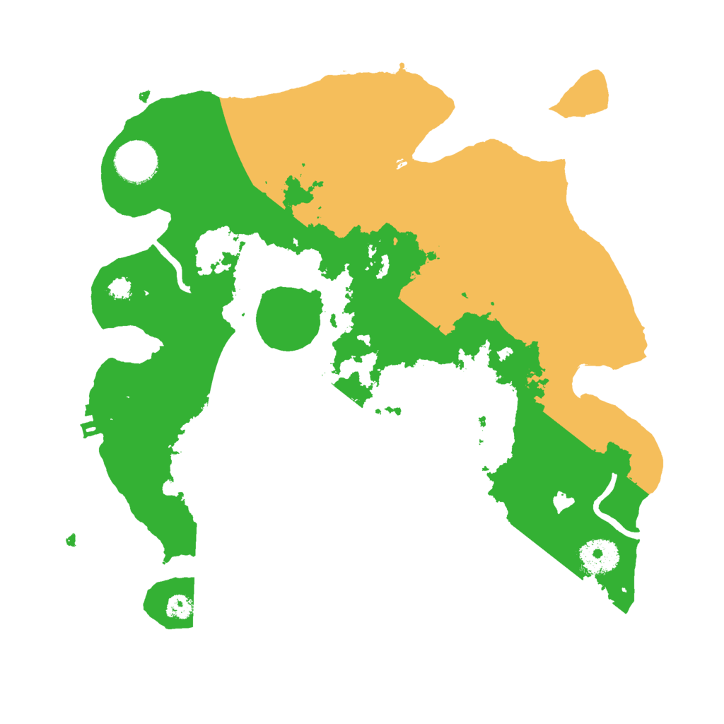 Biome Rust Map: Procedural Map, Size: 3000, Seed: 21863