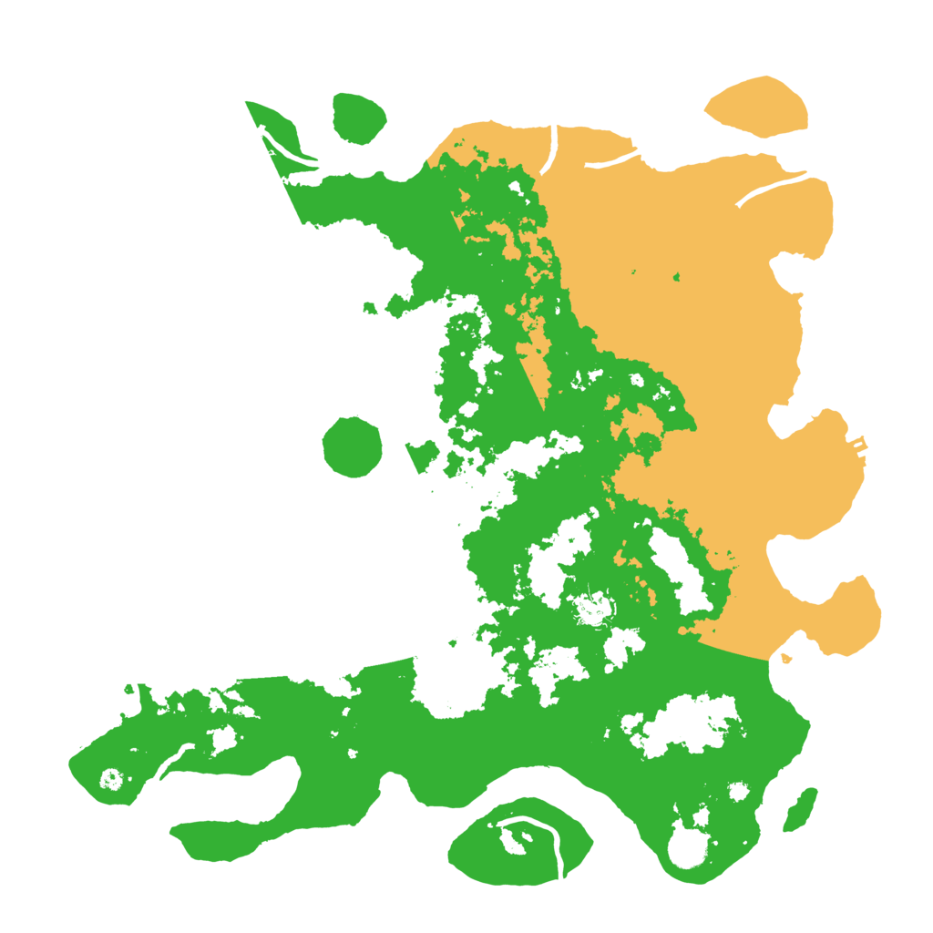 Biome Rust Map: Procedural Map, Size: 4250, Seed: 4334