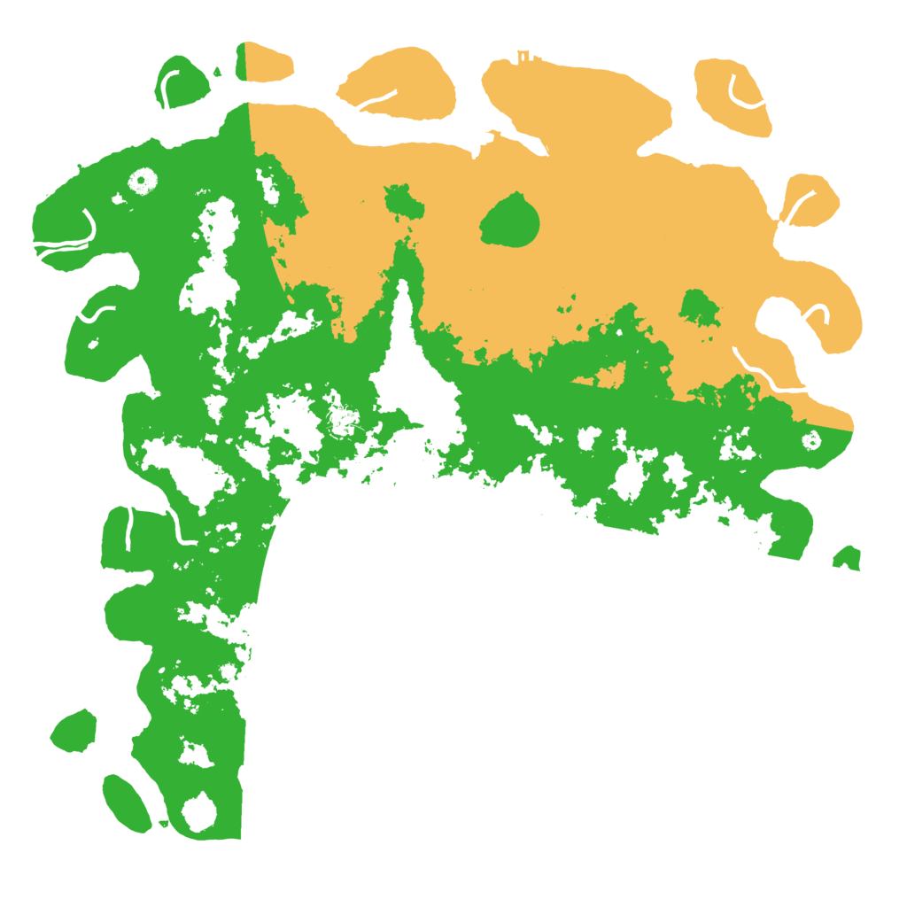 Biome Rust Map: Procedural Map, Size: 5000, Seed: 44271