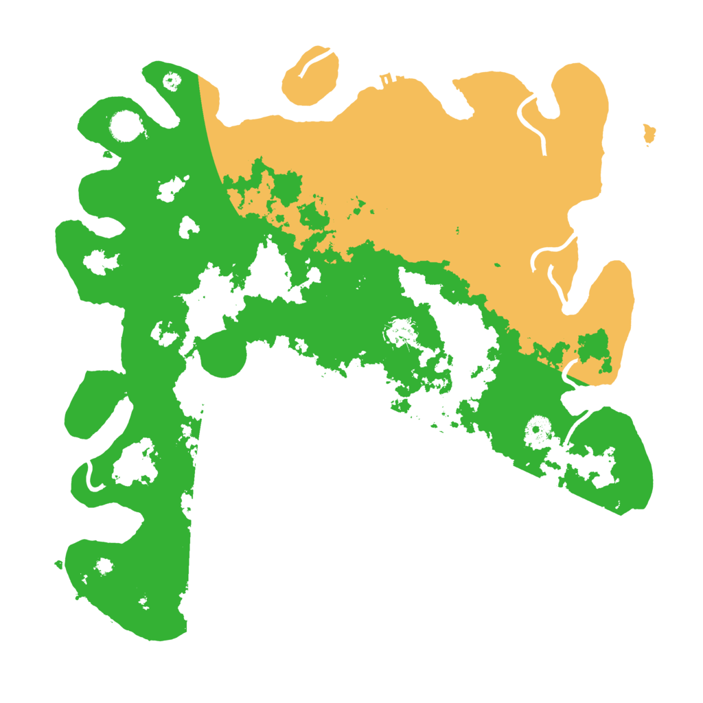 Biome Rust Map: Procedural Map, Size: 4000, Seed: 657254