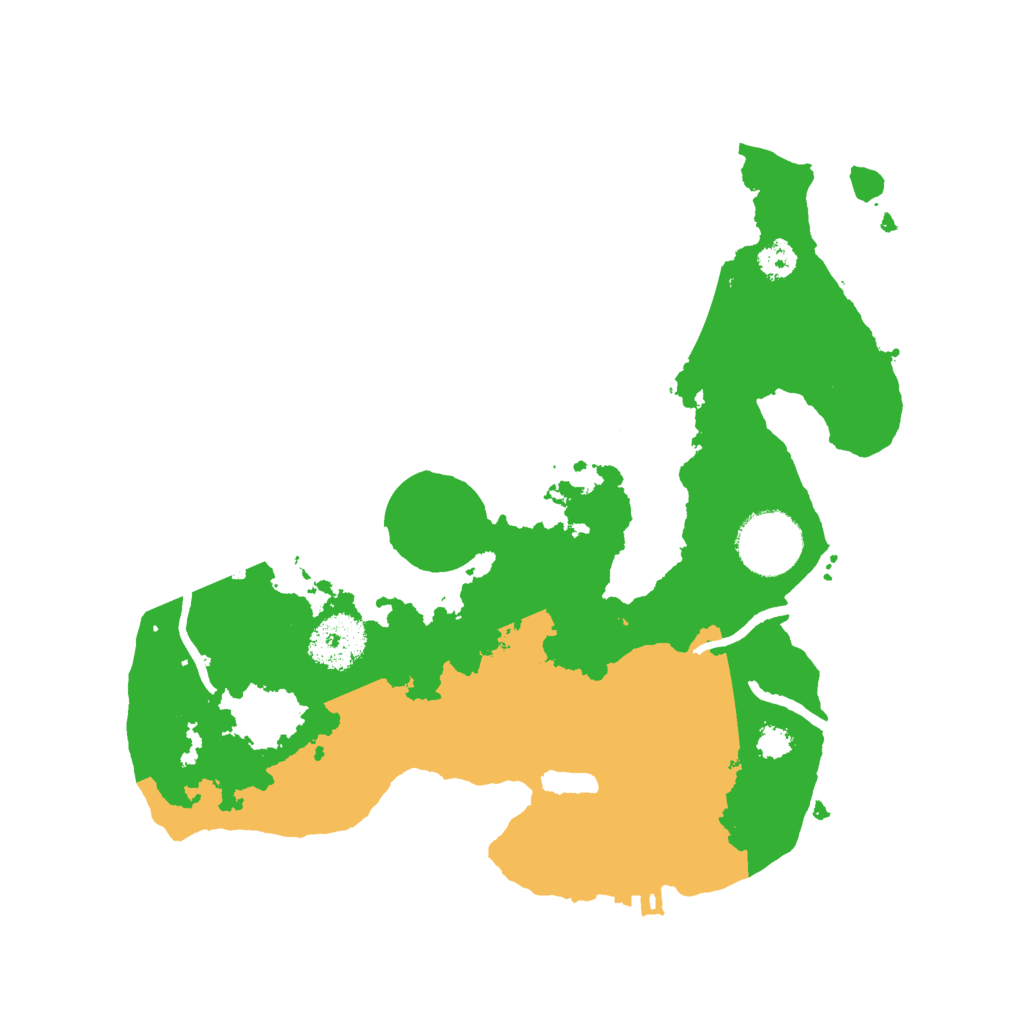 Biome Rust Map: Procedural Map, Size: 2800, Seed: 642136789