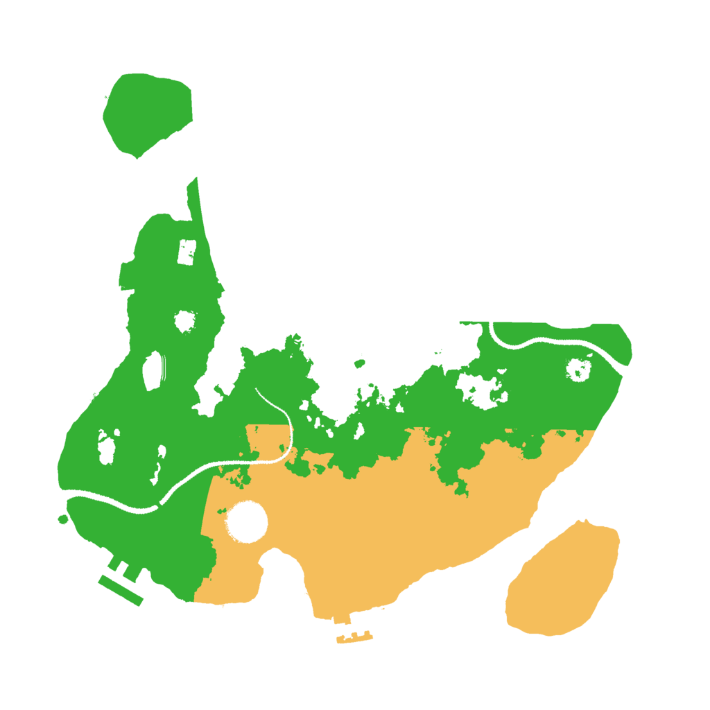 Biome Rust Map: Procedural Map, Size: 3000, Seed: 513414