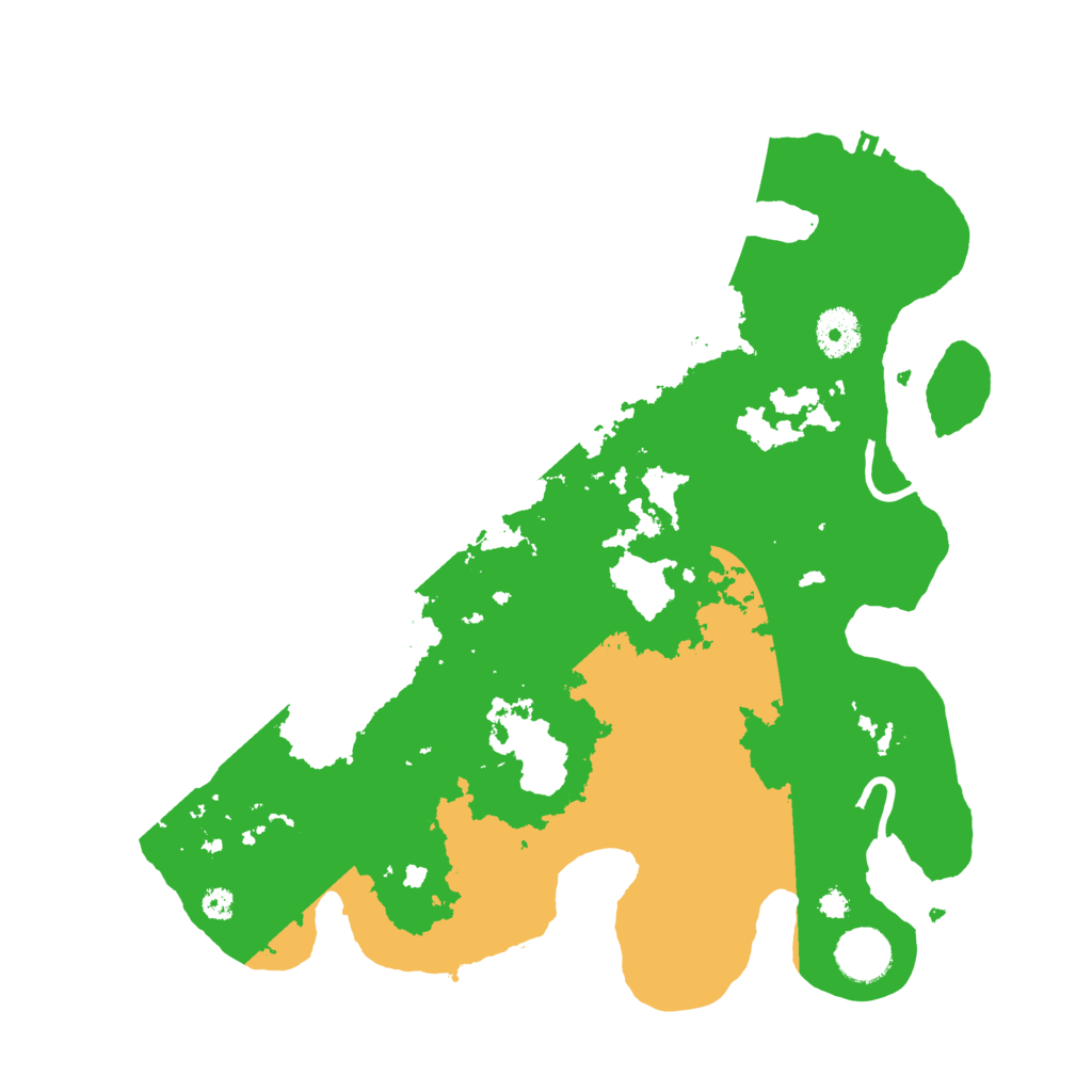 Biome Rust Map: Procedural Map, Size: 3500, Seed: 1897105619