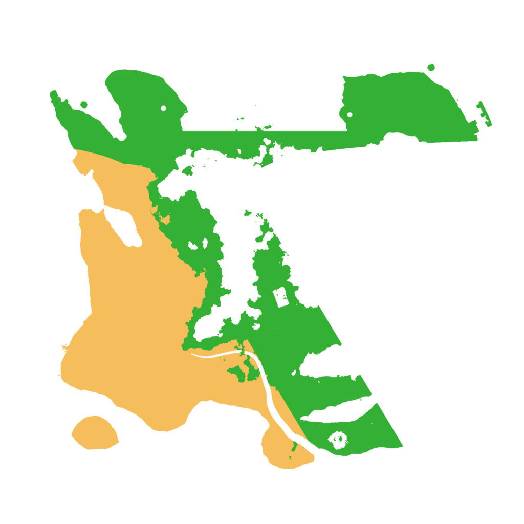 Biome Rust Map: Procedural Map, Size: 3000, Seed: 988210
