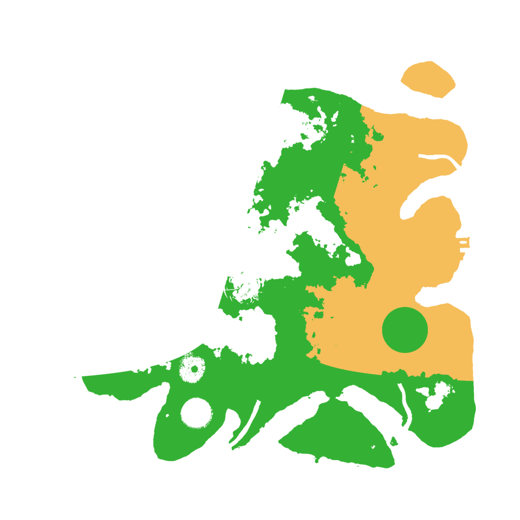 Biome Rust Map: Procedural Map, Size: 3000, Seed: 16123